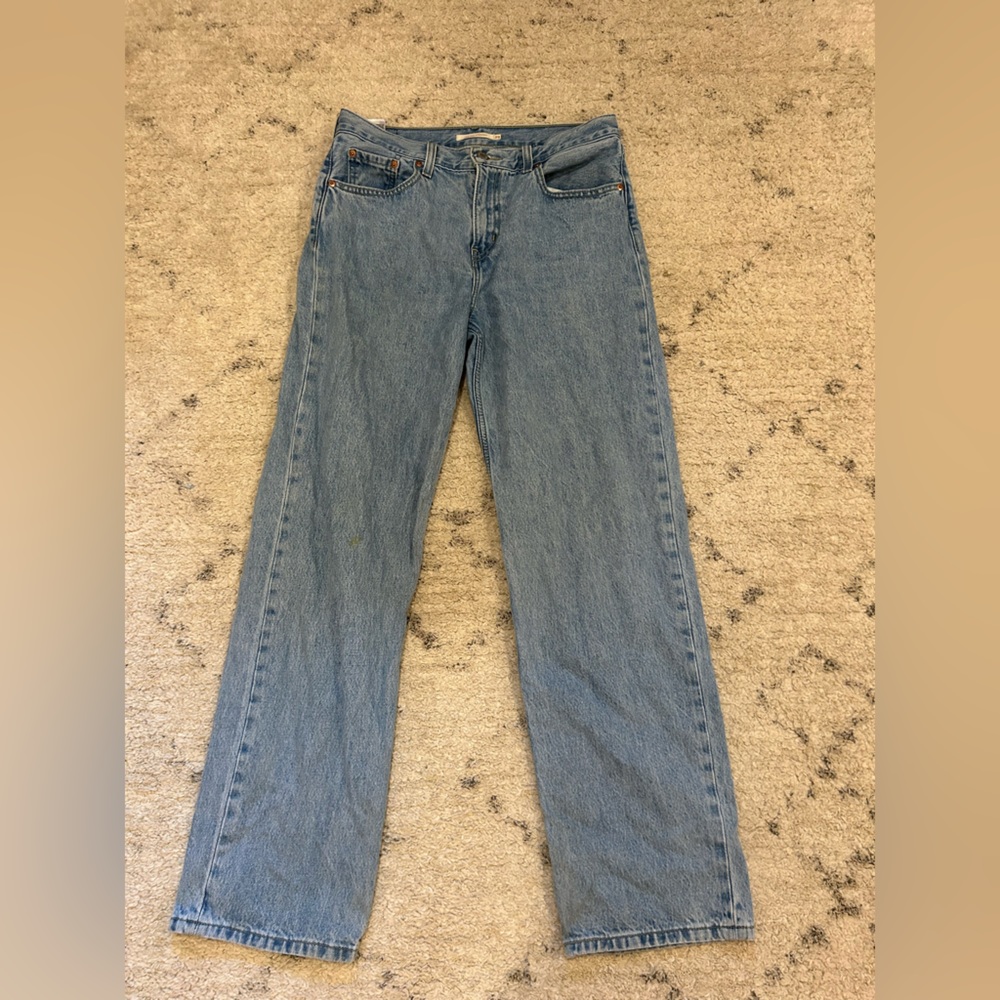 Levi low pro straight jeans